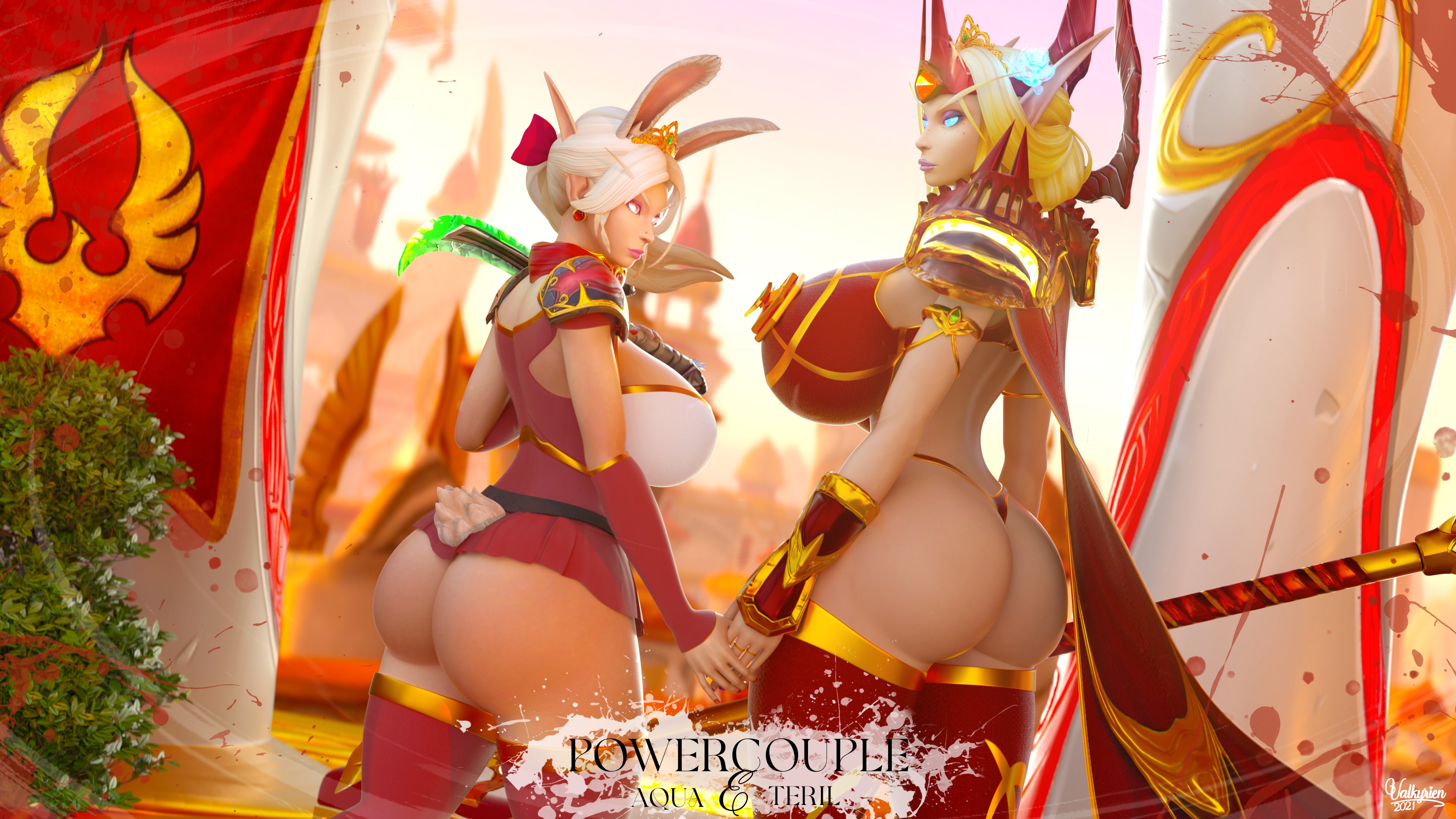 Aqua (Bunnydorei) Rule 34 Image
