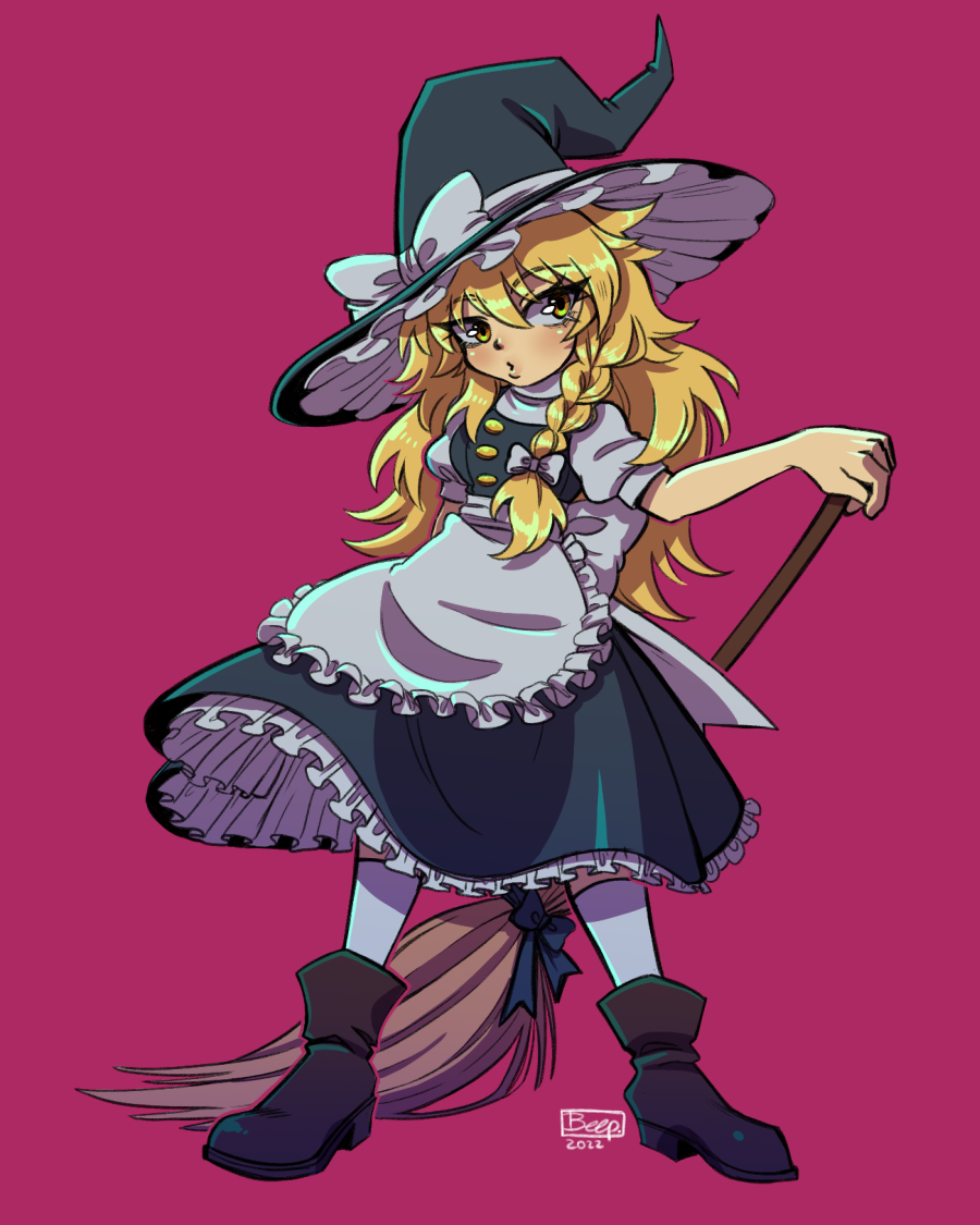 Kirisame Marisa (Touhou) Rule 34 Image