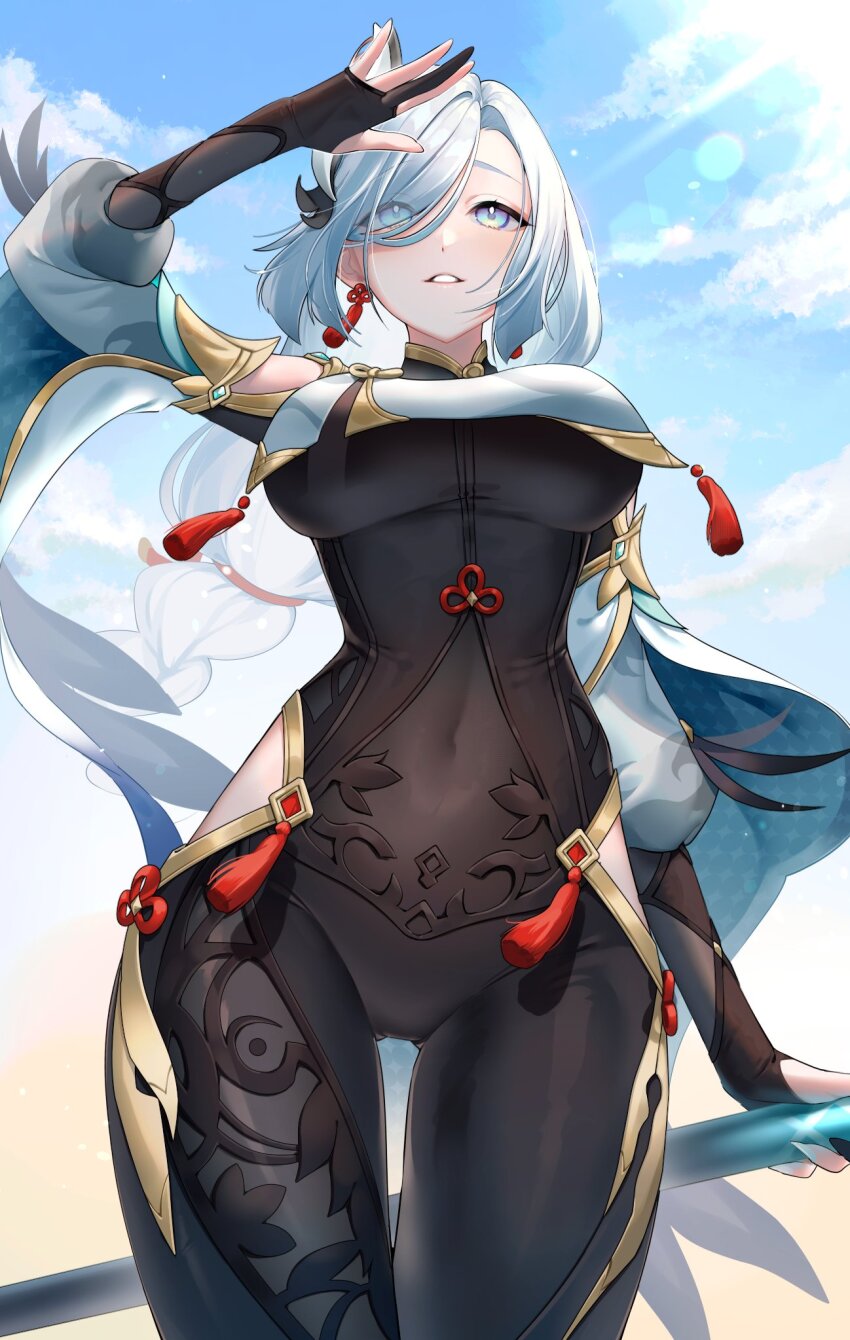 Shenhe (Genshin Impact) Rule 34 Image
