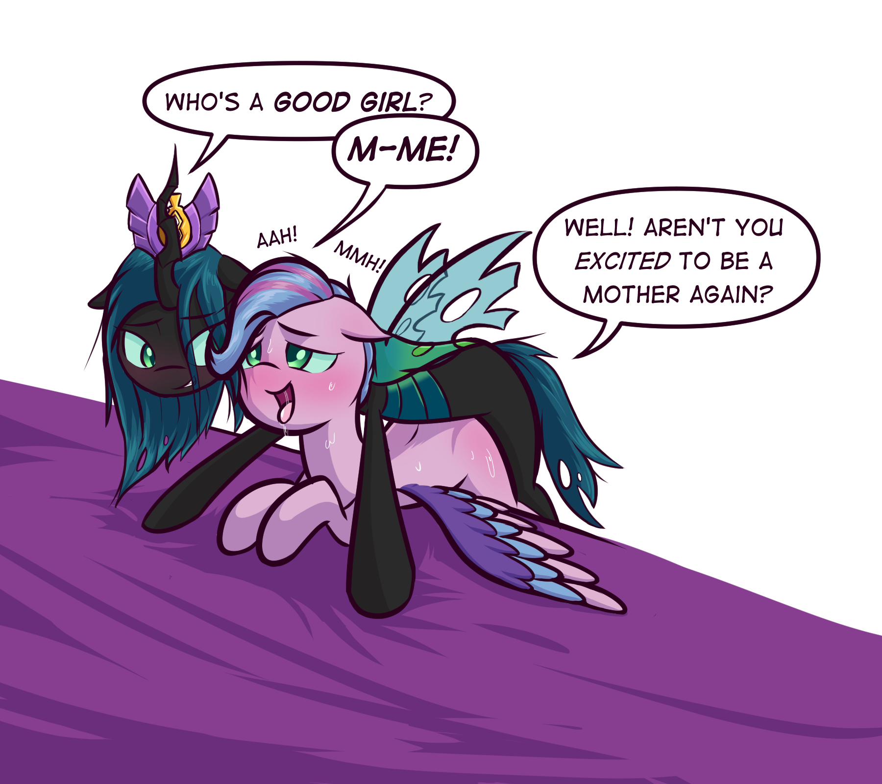 Queen Chrysalis (Mlp) Rule 34 Image