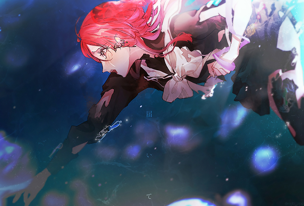 Beniyuri (Kokuchou No Psychedelica) Rule 34 Image