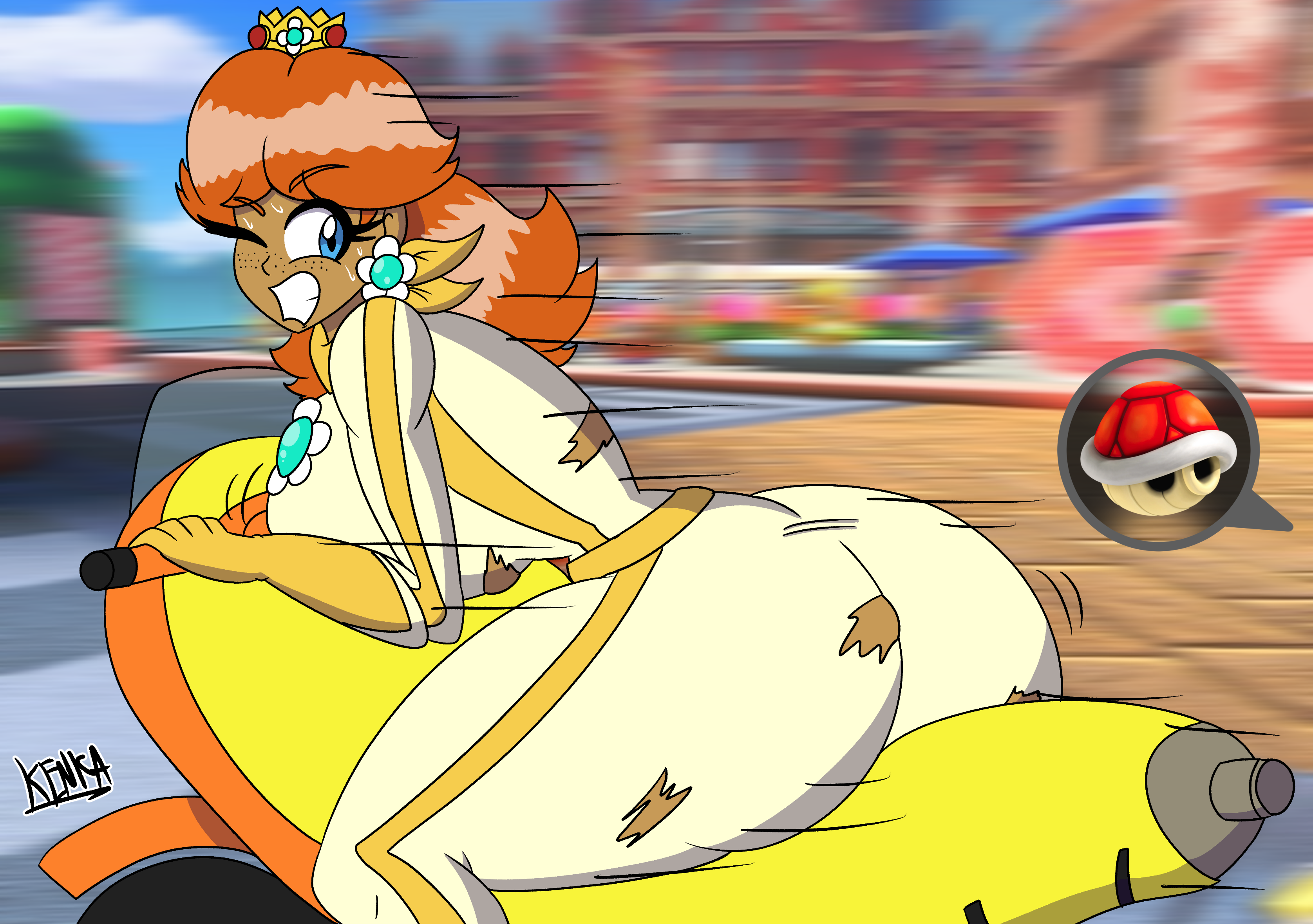 Princess Daisy (Mario (Series)) Rule 34 Image