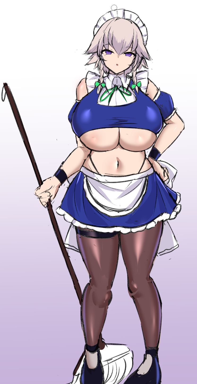 Izayoi Sakuya (Touhou) Rule 34 Image