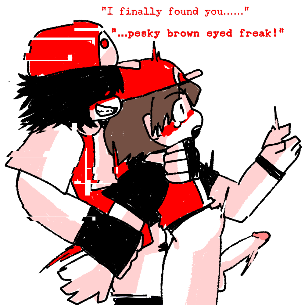 Glitchy Red (Creepypasta) Rule 34 Image