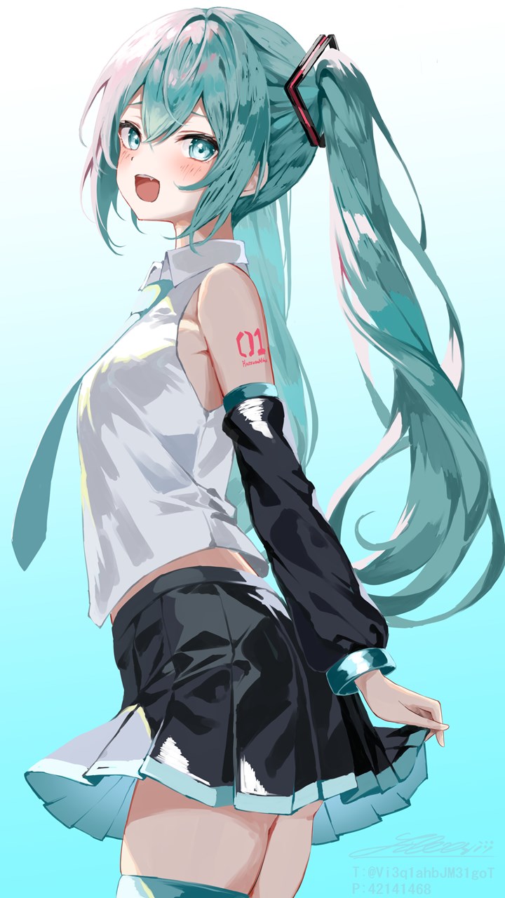 Hatsune Miku (Vocaloid) Rule 34 Image