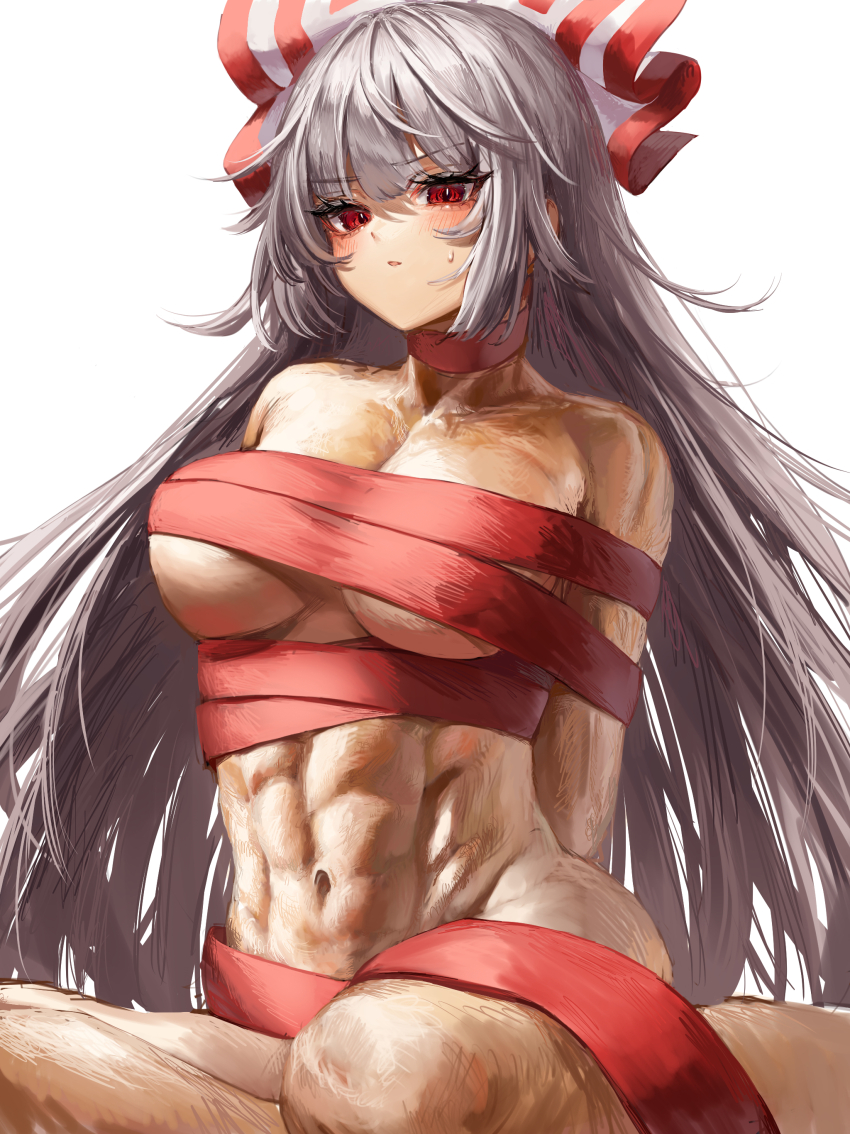 Fujiwara No Mokou (Touhou) Rule 34 Image