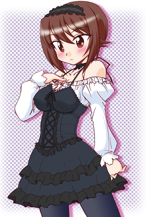Nishizumi Maho (Girls Und Panzer) Rule 34 Image