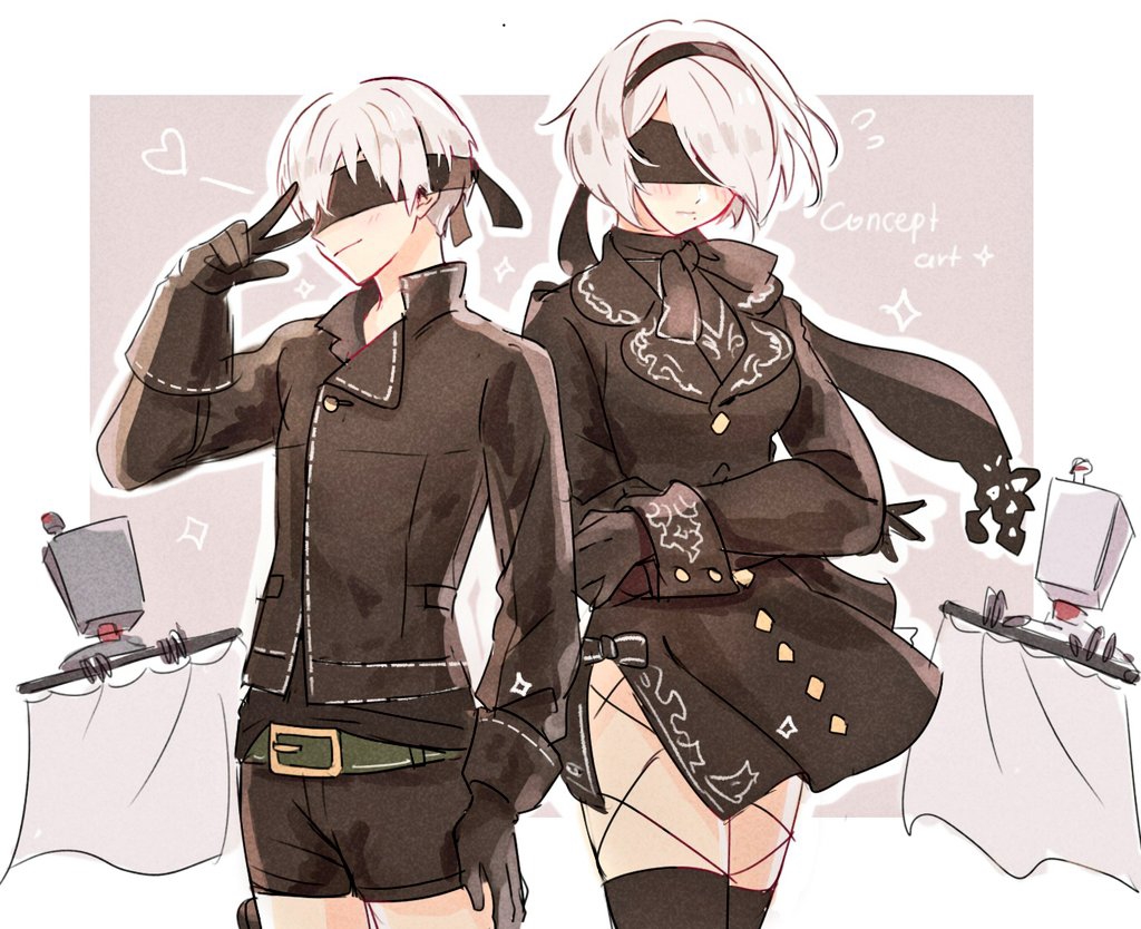 2b (Nier:Automata) Rule 34 Image