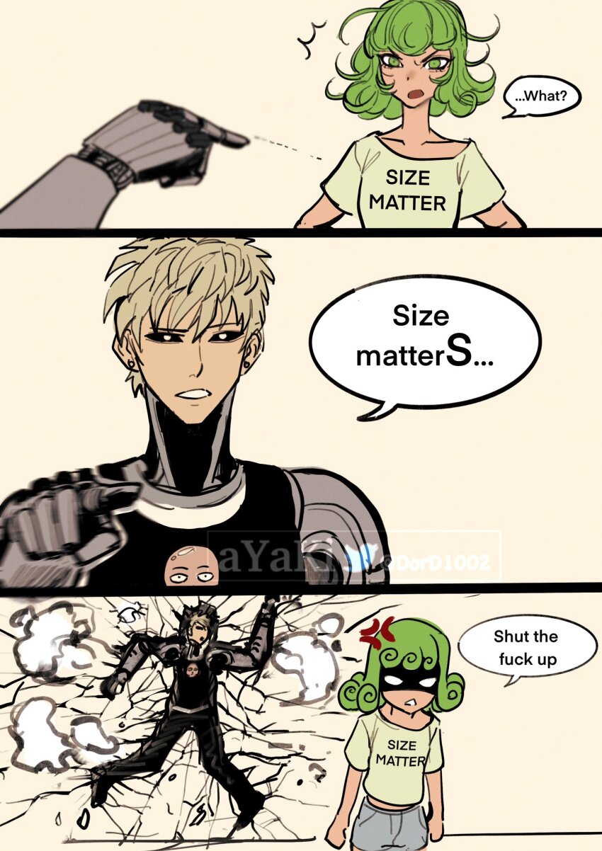 Genos (One-Punch Man) Rule 34 Image