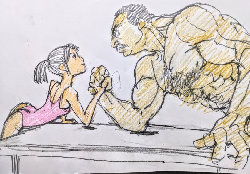 Arm Wrestling Rule 34 Image