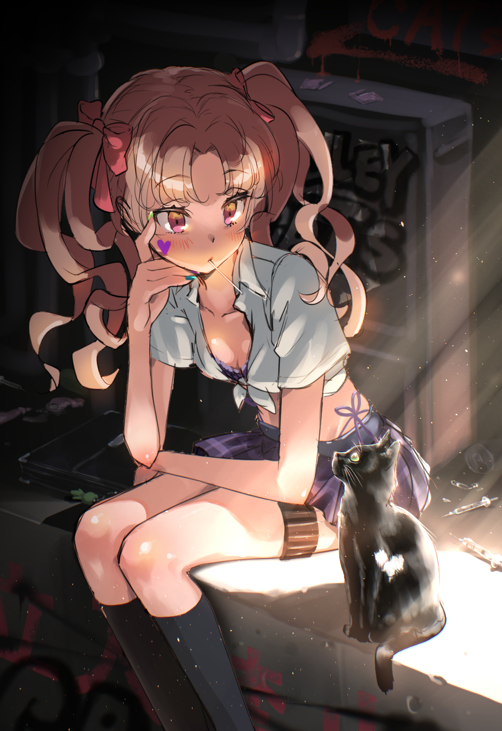 Shirai Kuroko (Toaru Kagaku No Railgun) Rule 34 Image