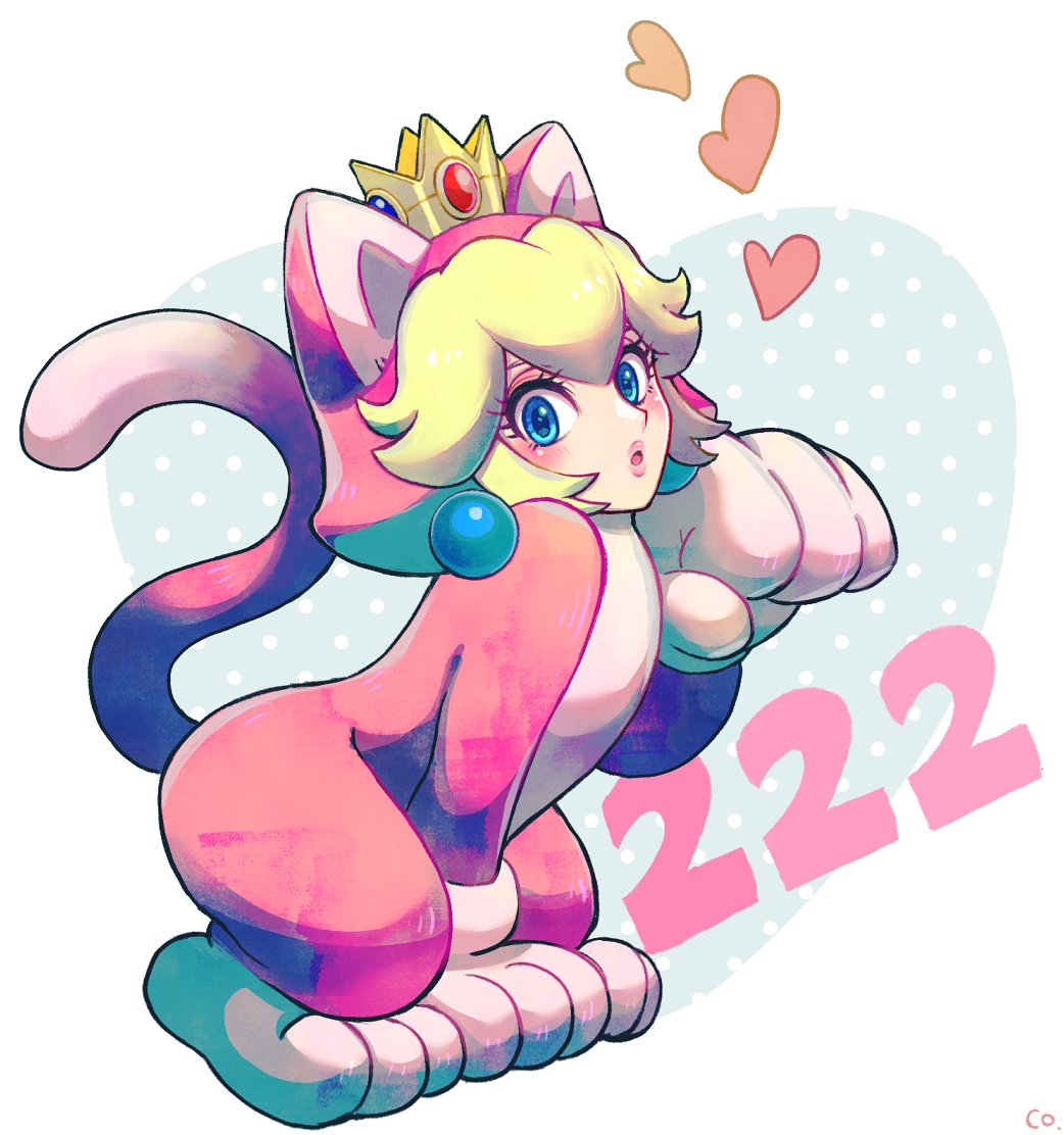 Cat Peach (Mario (Series)) Rule 34 Image