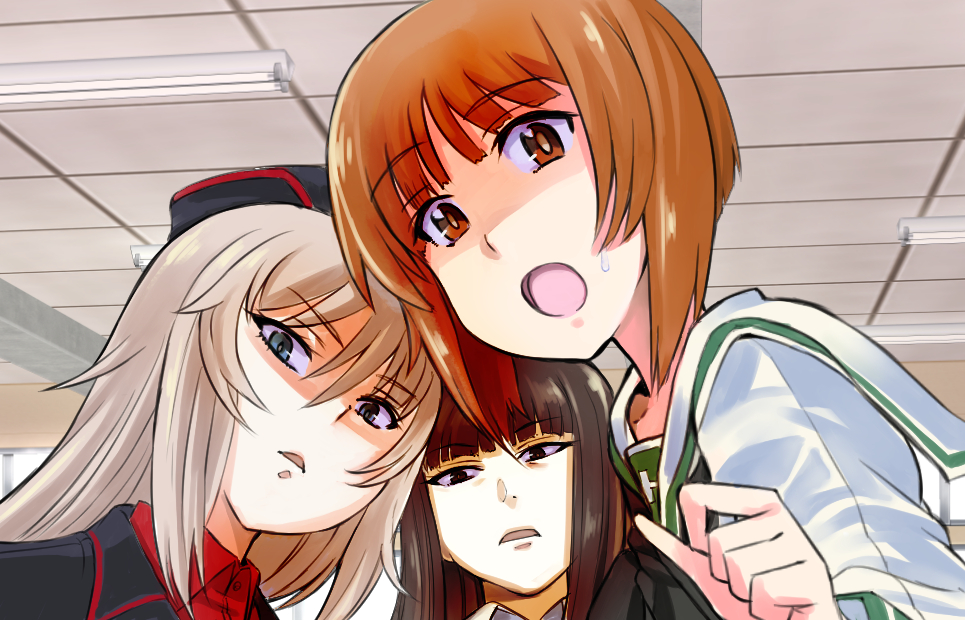 Itsumi Erika (Girls Und Panzer) Rule 34 Image