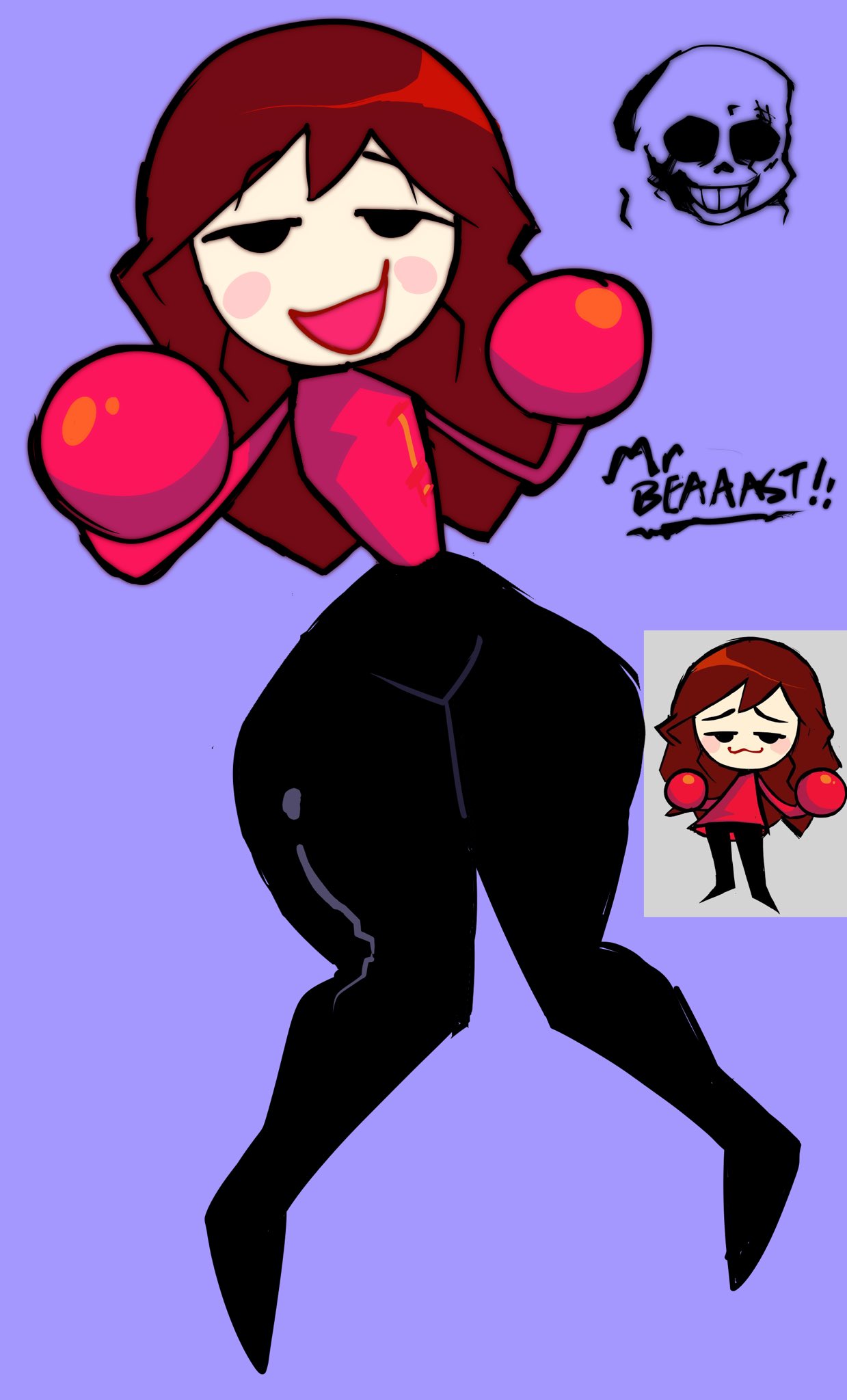 Girlfriend (Friday Night Funkin) Rule 34 Image