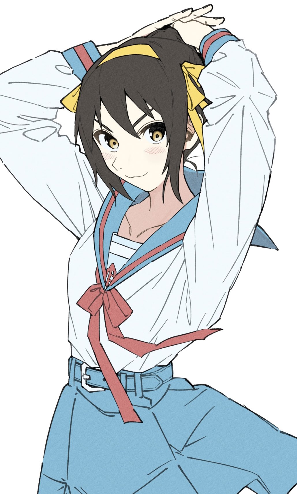 Suzumiya Haruhi (Suzumiya Haruhi No Yuuutsu) Rule 34 Image