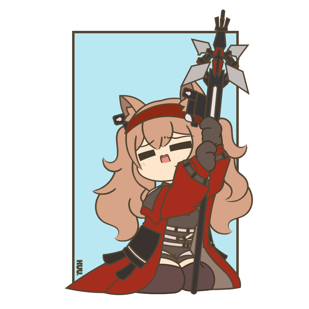 Angelina (Arknights) Rule 34 Image