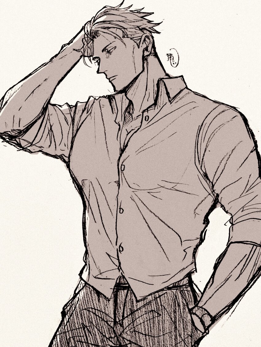 Nanami Kento (Jujutsu Kaisen) Rule 34 Image