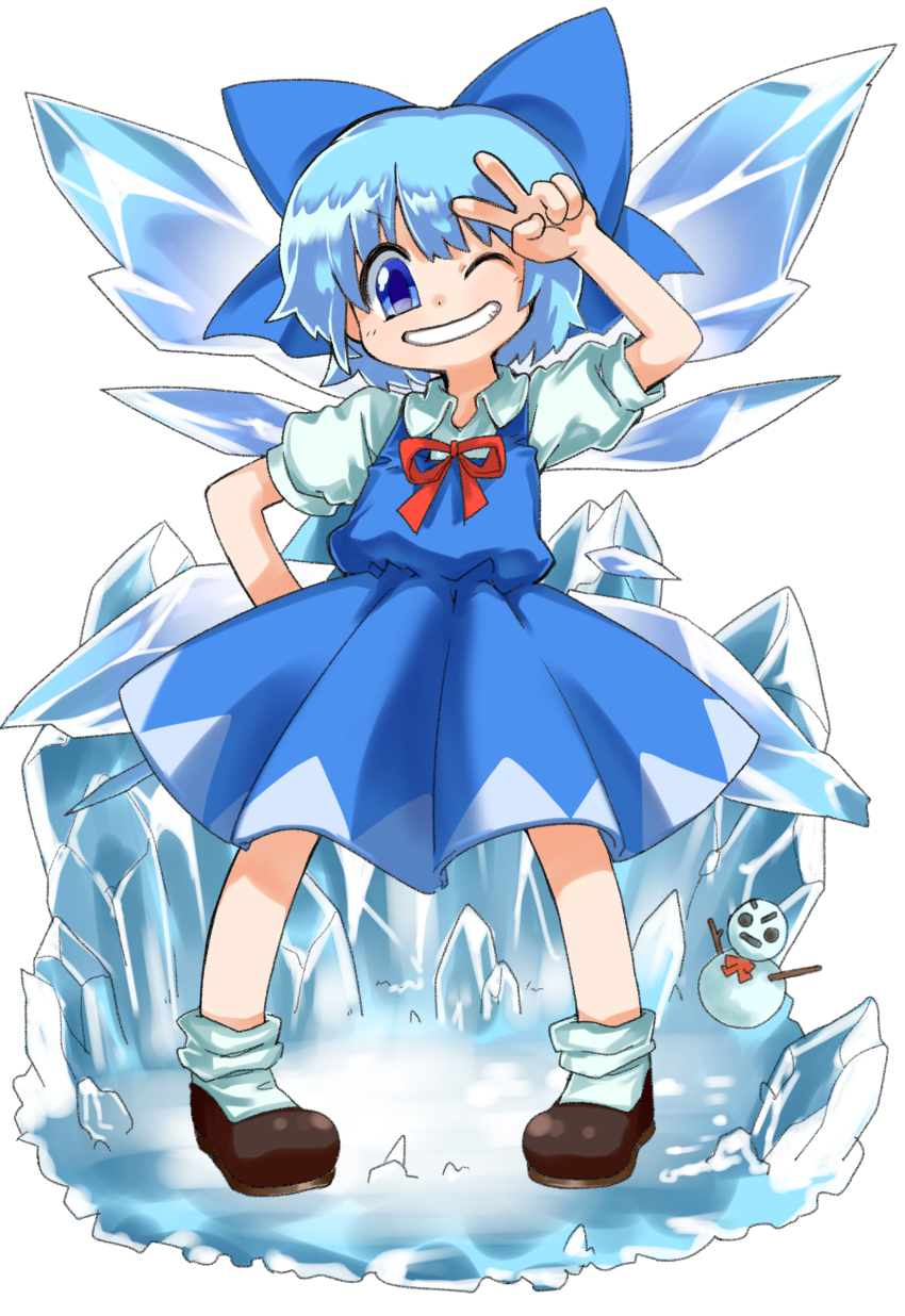 Cirno (Touhou) Rule 34 Image