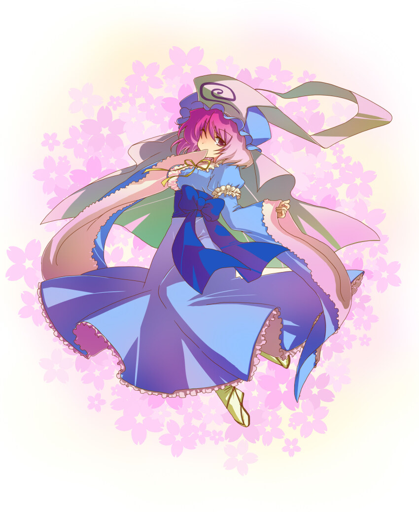 Saigyouji Yuyuko (Touhou) Rule 34 Image