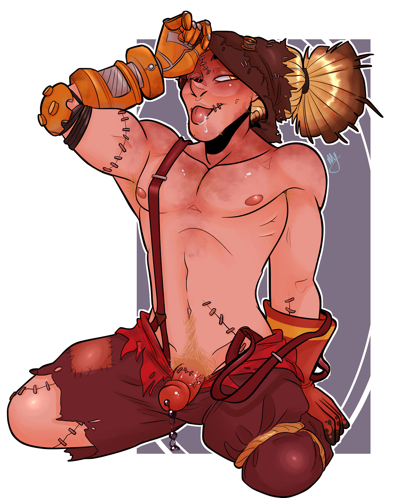 Junkrat (Overwatch) Rule 34 Image