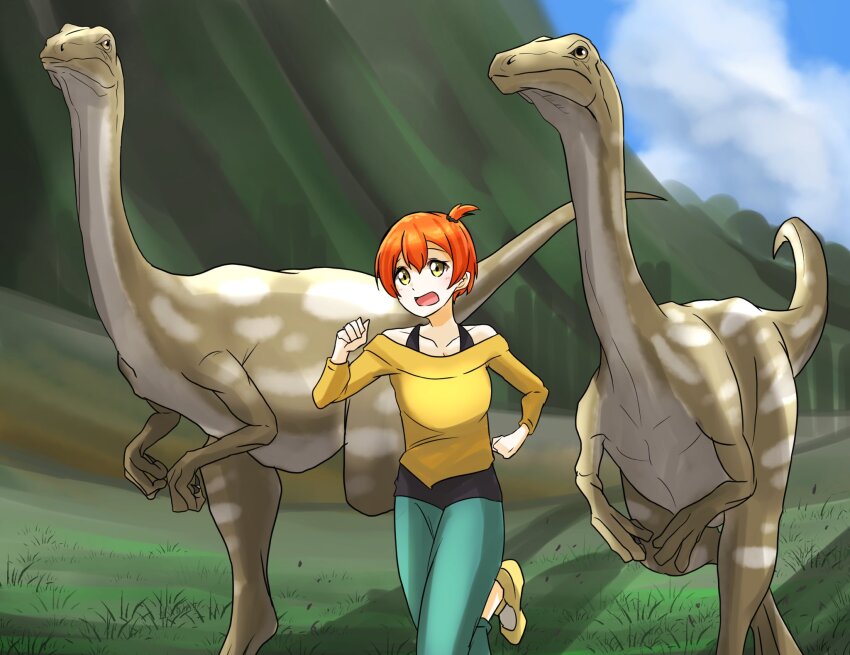 Hoshizora Rin (Jurassic Park) Rule 34 Image