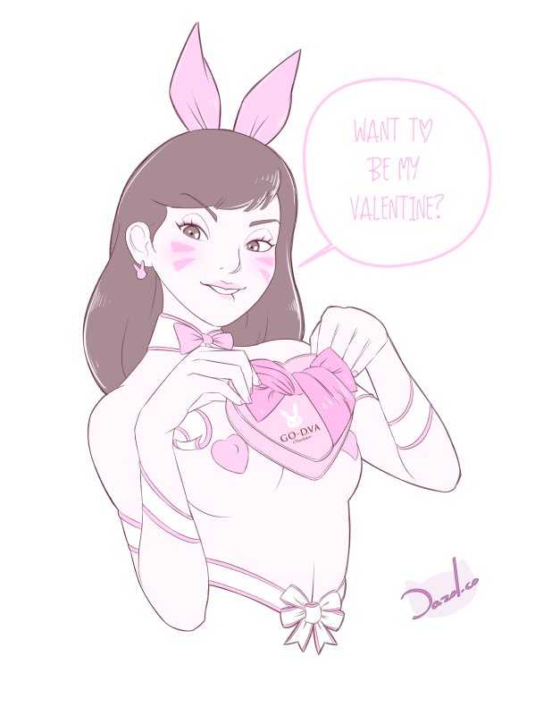 D.Va (Overwatch) Rule 34 Image