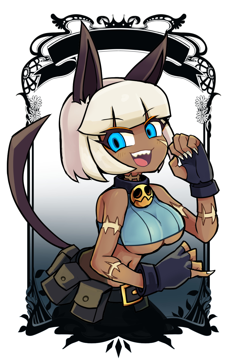Ms. Fortune (Skullgirls) Rule 34 Image