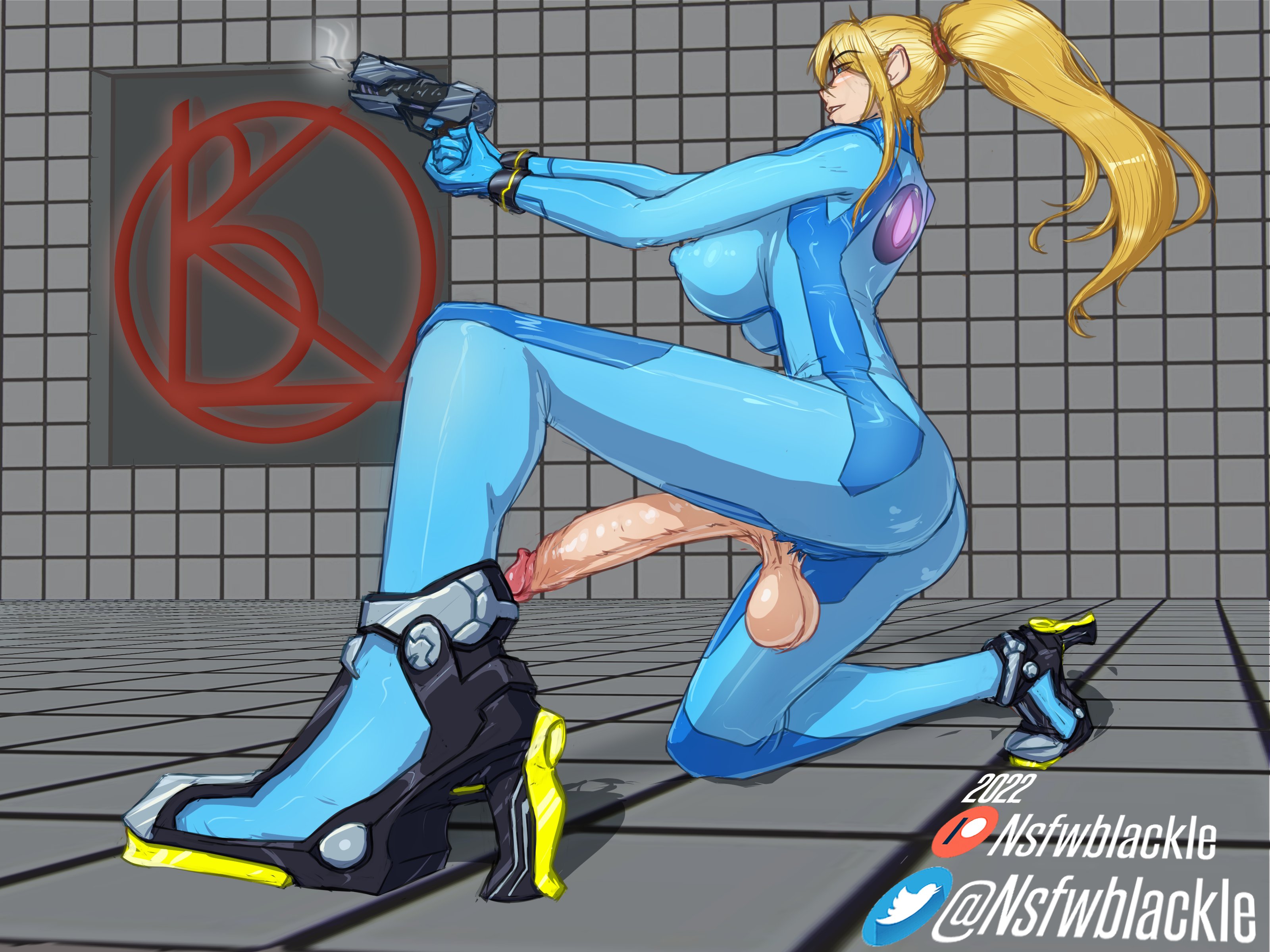 Samus Aran (Metroid) Rule 34 Image