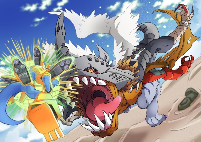 Magnamon (Digimon) Rule 34 Image