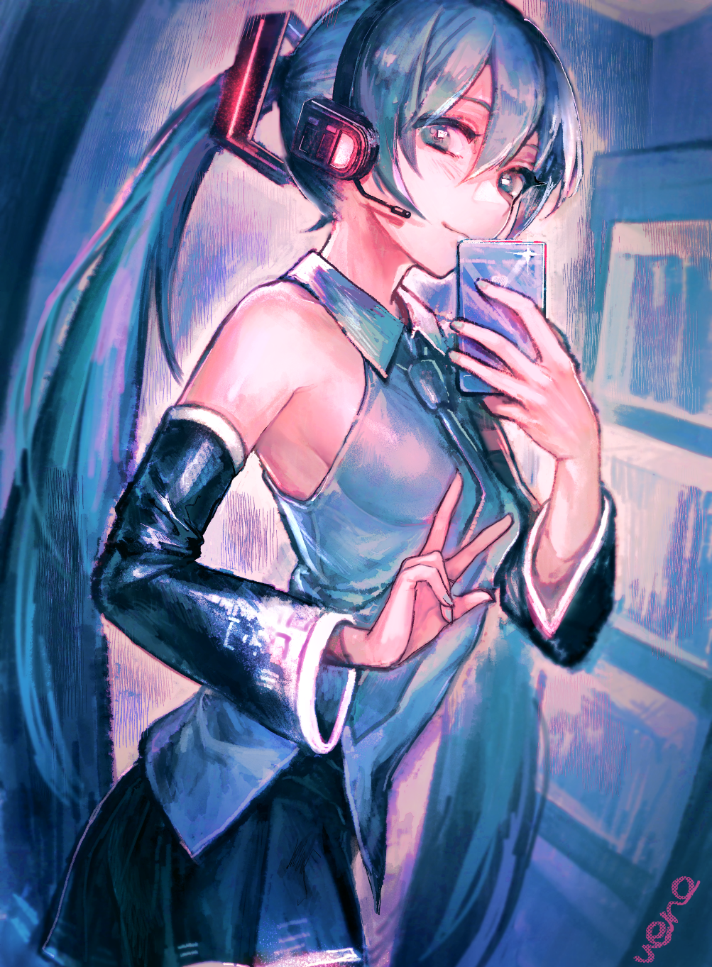 Hatsune Miku (Vocaloid) Rule 34 Image