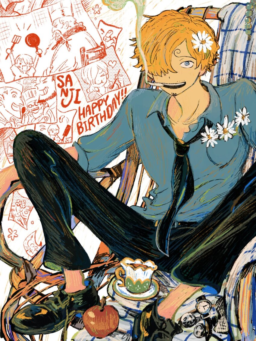 Sanji (One Piece) Rule 34 Image