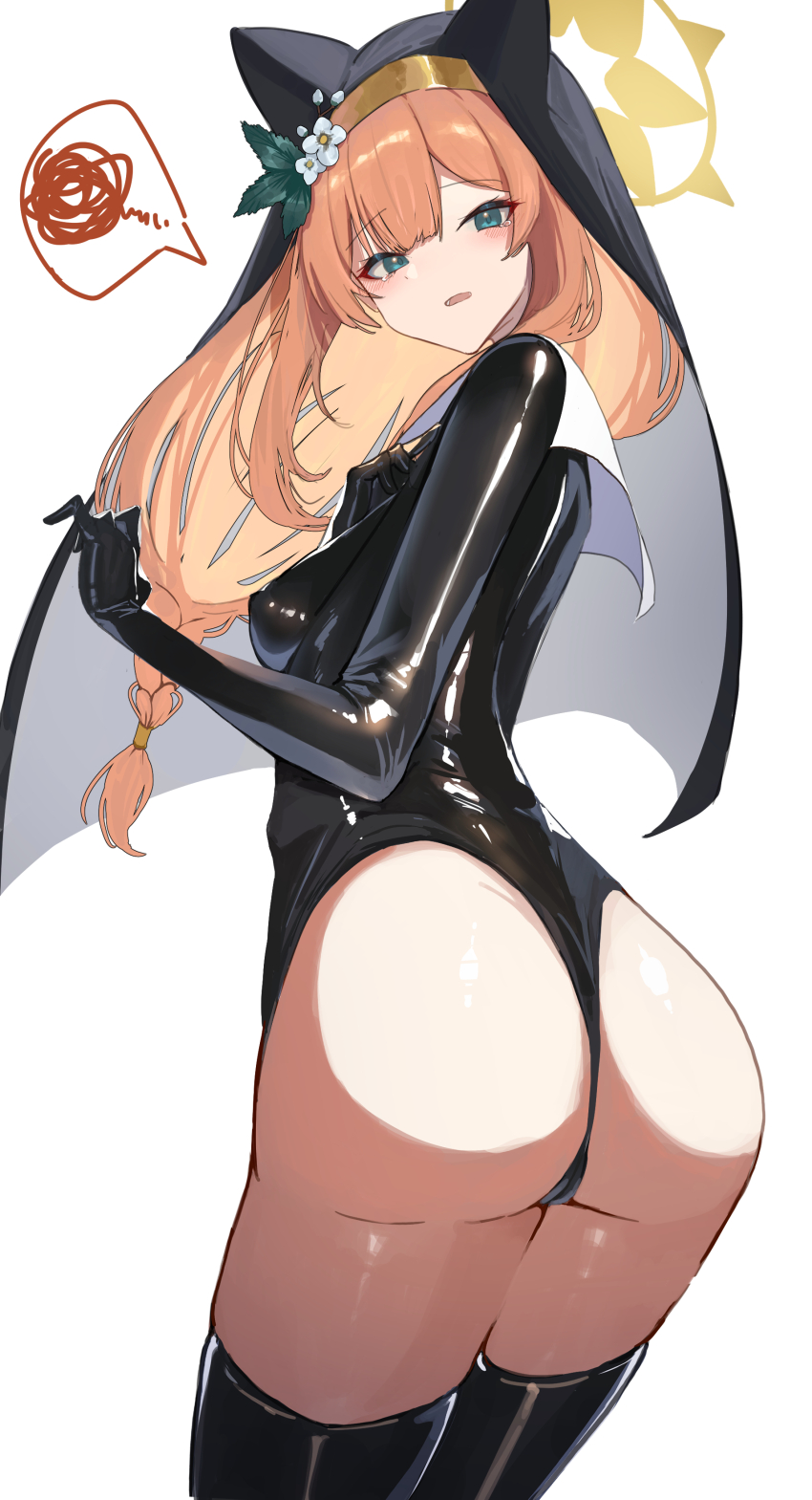 Justina Follower (Blue Archive) Rule 34 Image