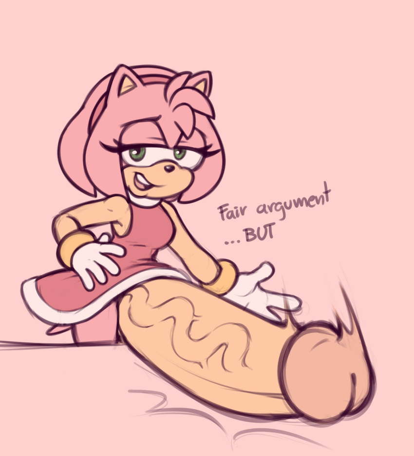 Amy Rose (Sega) Rule 34 Image