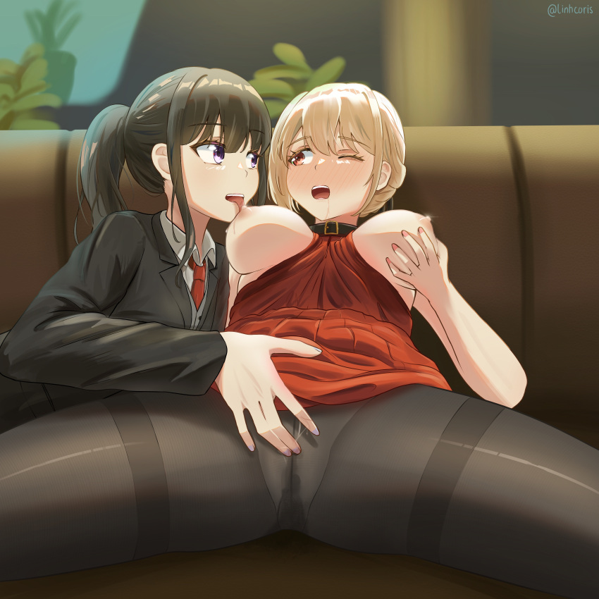 Inoue Takina (Lycoris Recoil) Rule 34 Image