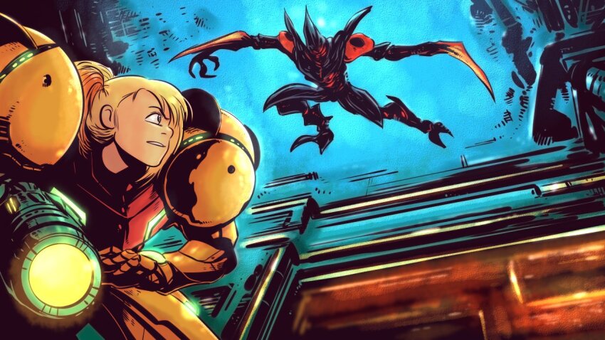 Samus Aran (Metroid) Rule 34 Image