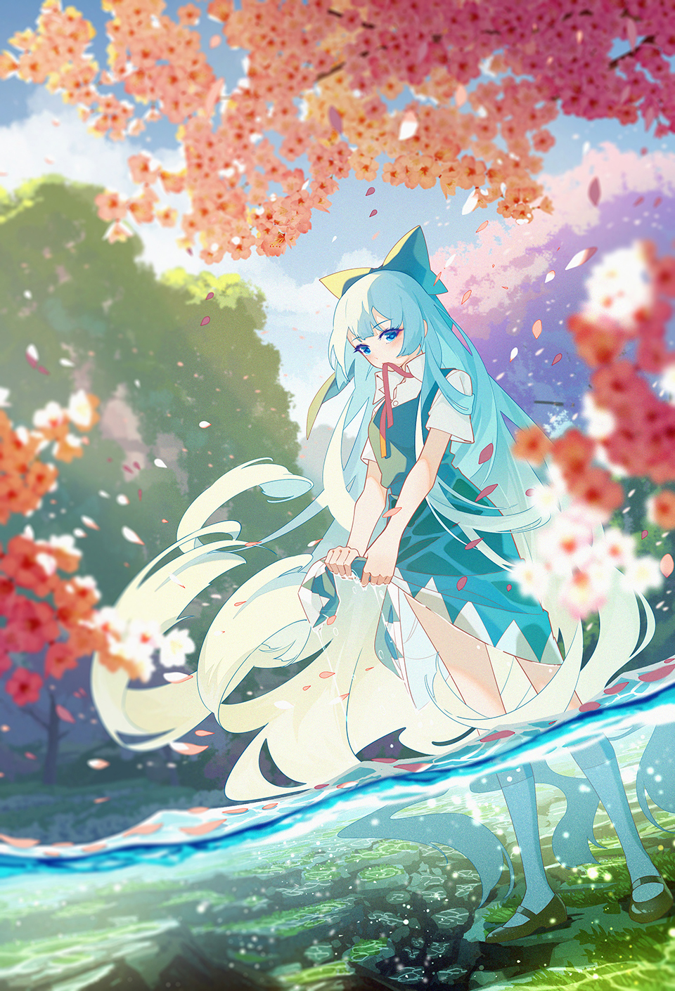 Cirno (Touhou) Rule 34 Image