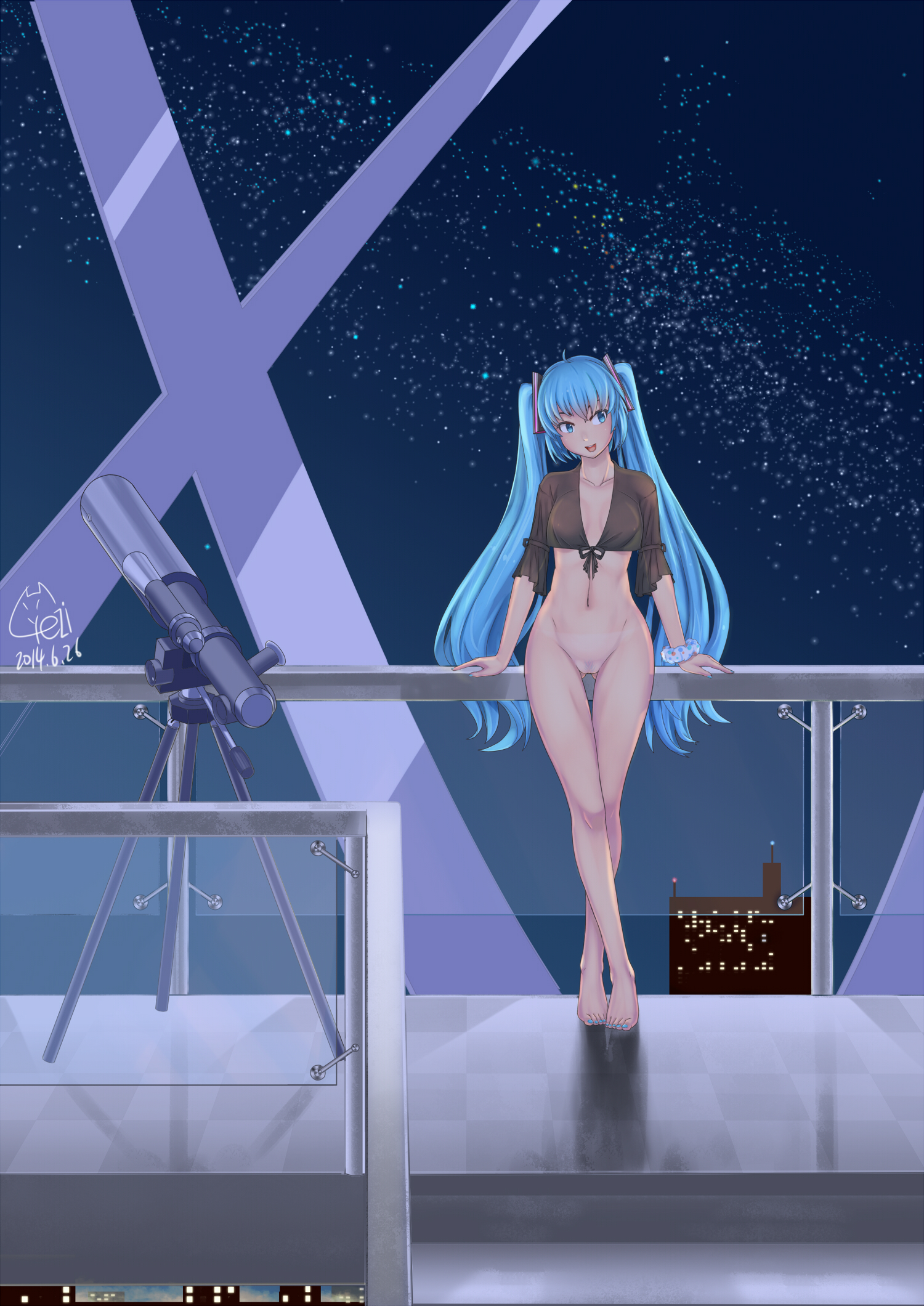 Hatsune Miku (Vocaloid) Rule 34 Image