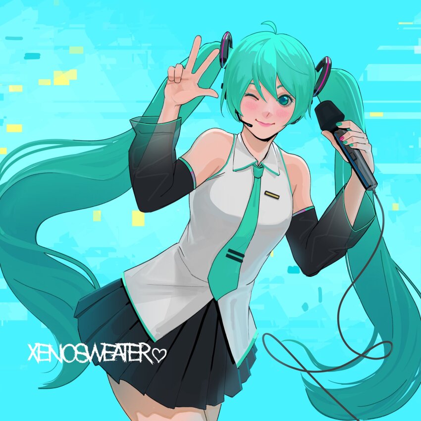 Hatsune Miku (Vocaloid) Rule 34 Image