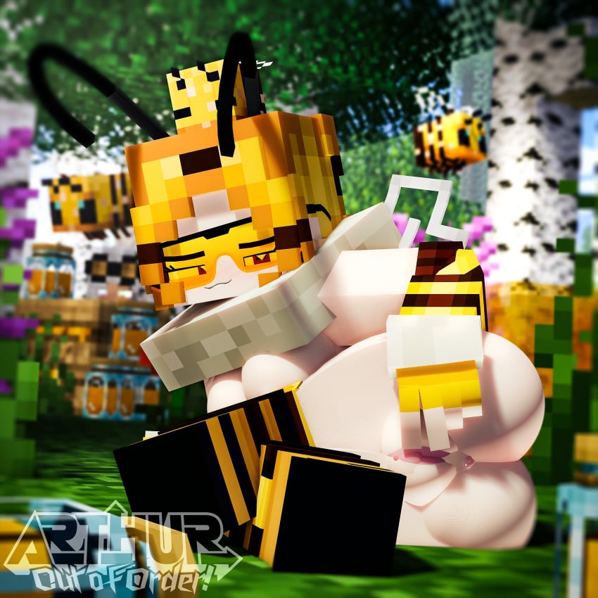 Bee (Minecraft) Rule 34 Image