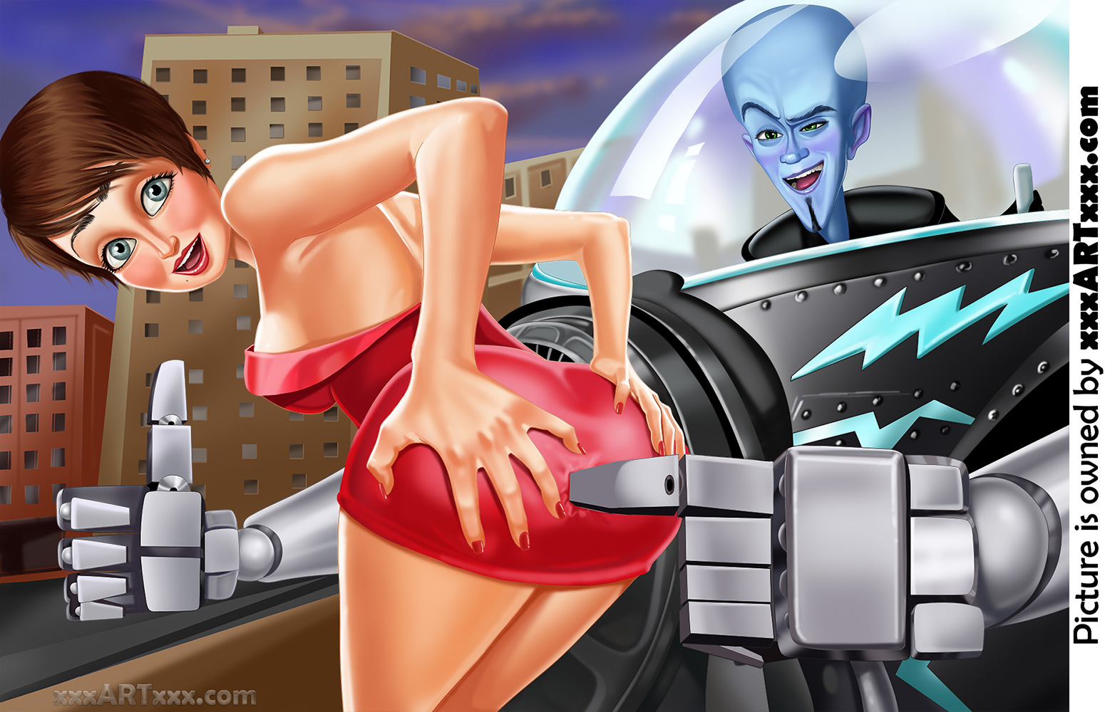 Megamind (Character) Rule 34 Image