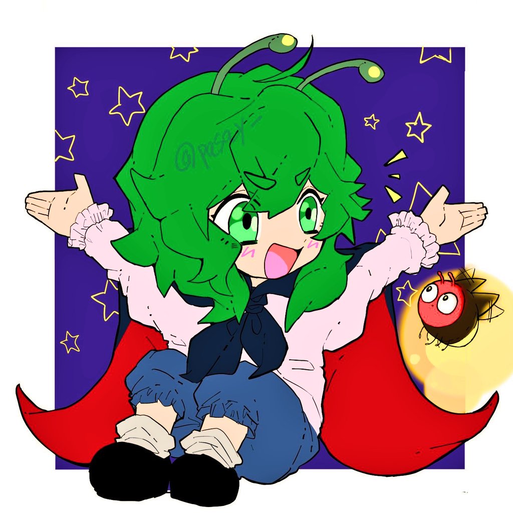 Wriggle Nightbug (Touhou) Rule 34 Image