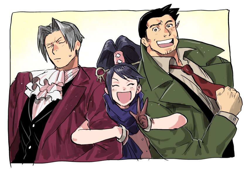 Dick Gumshoe (Ace Attorney) Rule 34 Image