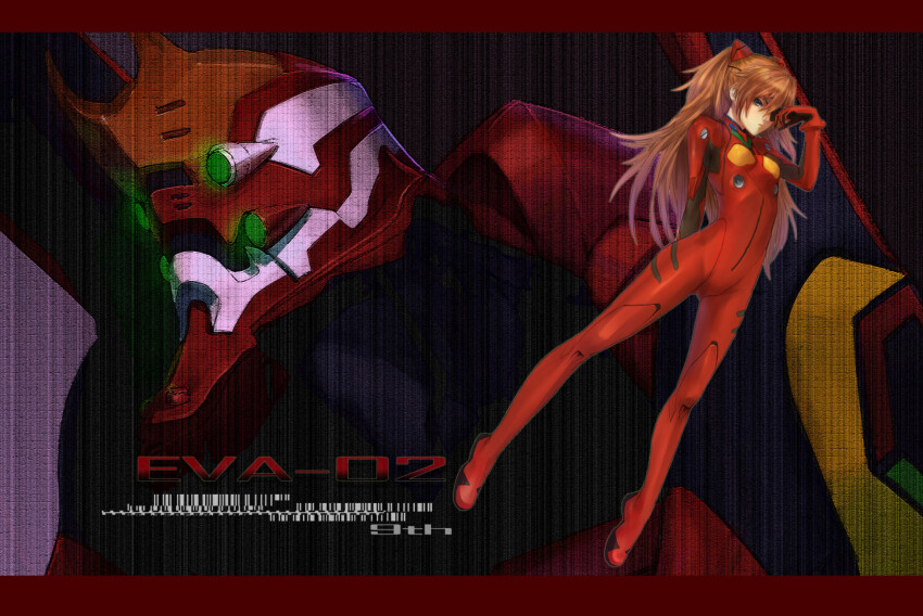 Eva 02 (Neon Genesis Evangelion) Rule 34 Image