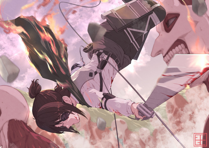 Hange Zoe (Shingeki No Kyojin) Rule 34 Image