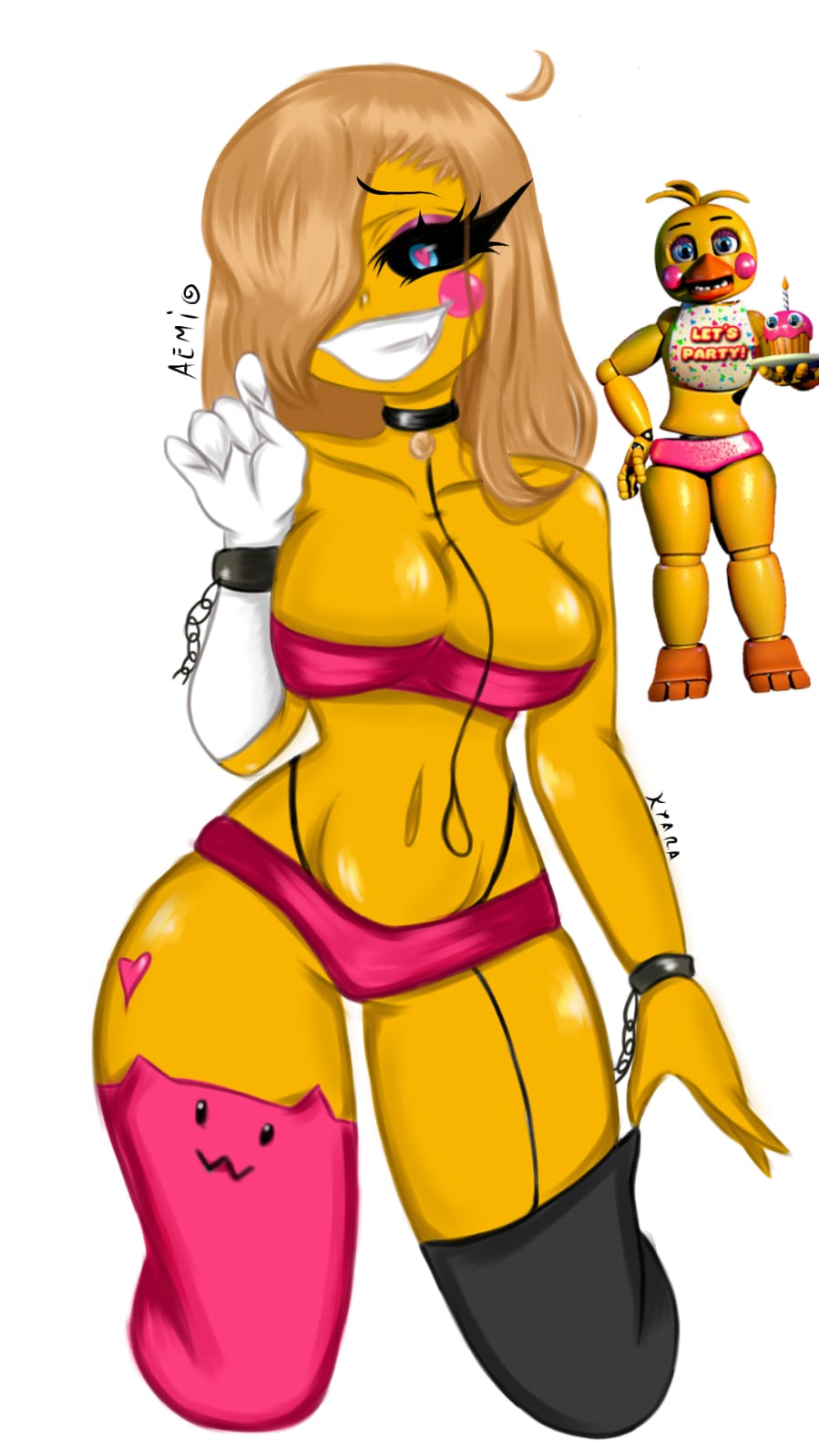 Toy Chica (Five Nights At Freddy'S) Rule 34 Image