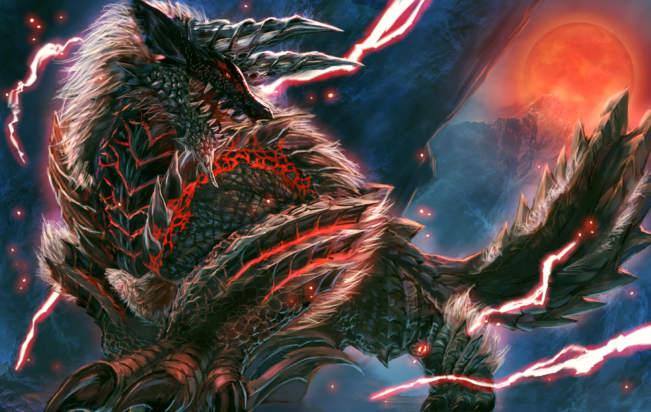 Stygian Zinogre (Monster Hunter: World) Rule 34 Image