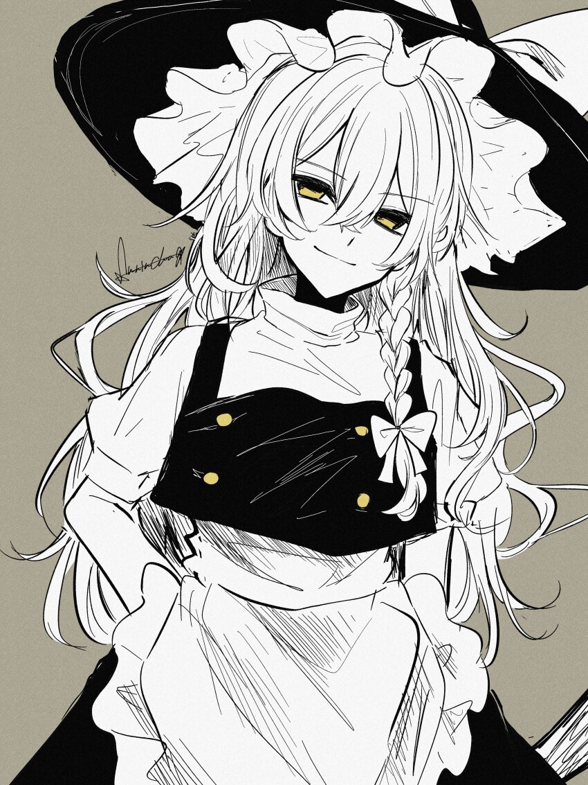 Kirisame Marisa (Touhou) Rule 34 Image
