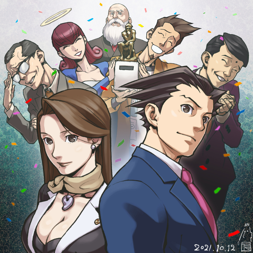 Larry Butz (Ace Attorney) Rule 34 Image
