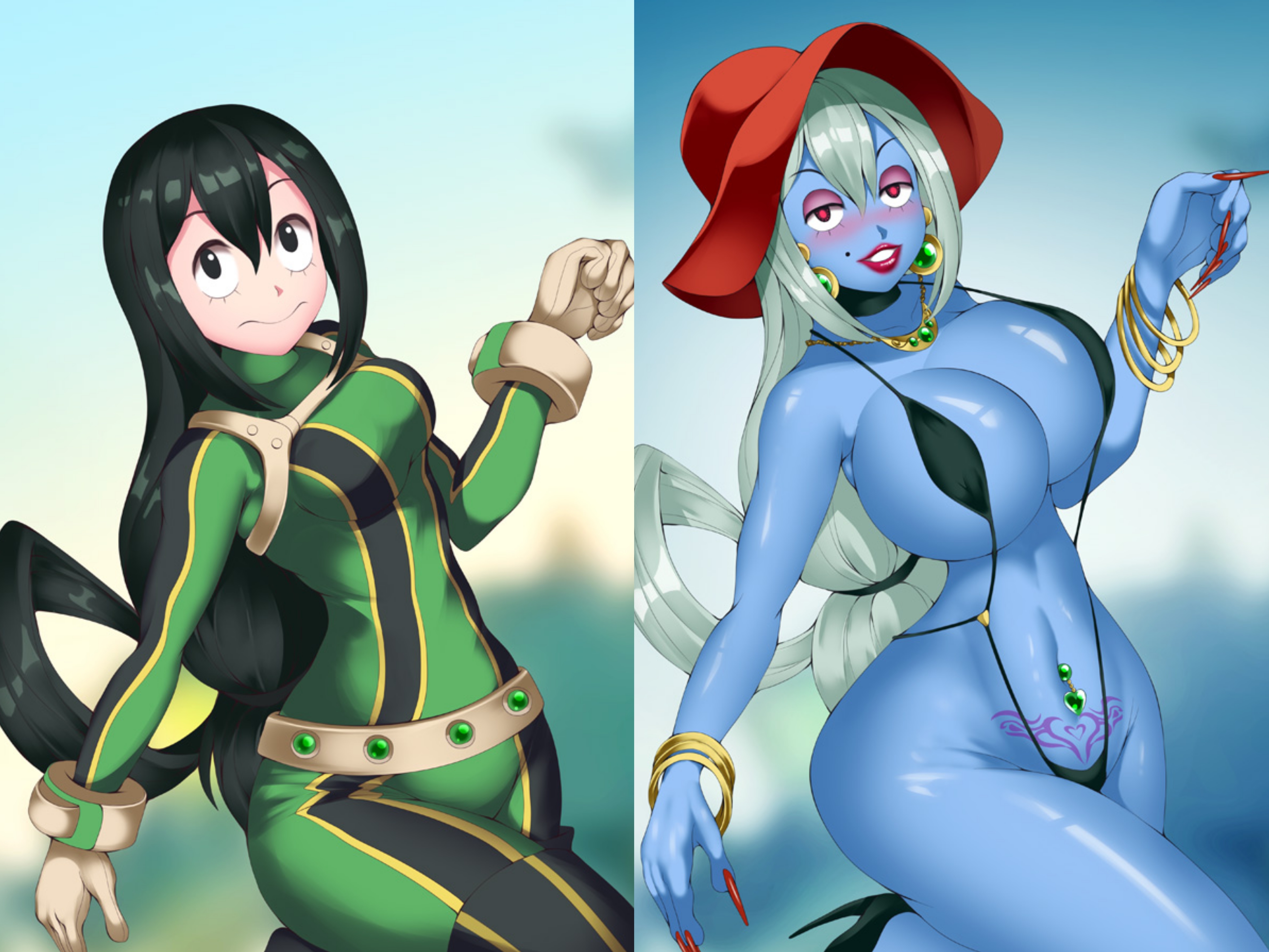 Tsuyu Asui (Boku No Hero Academia) Rule 34 Image
