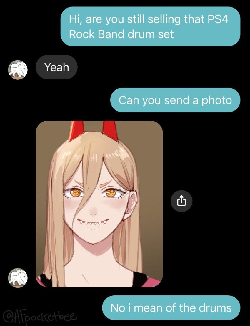Meowy (Chainsaw Man) Rule 34 Image